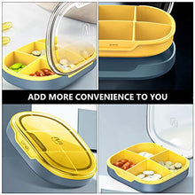DOITOOL Contenitore per pillole da viaggio, contenitore per pillole