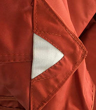 QUICK STAR Tetto di ricambio per gazebo da giardino 3x4m Rosso-arancio