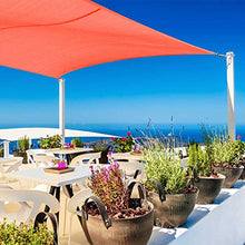 Fablcrew Vela Ombreggiante Tenda a Vela Rettangolare Protezione Raggi UV Impermeabile e Resistente Giardino Balcone