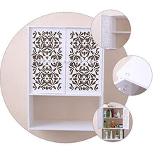 DOITOOL Armadietto Porta Medicinali da Parete 1Pc con Ante per Bagno