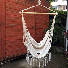 PIJN Amaca Swing Swing Swing A Hammock Sedia in Cotone Corda in Cotone Nappa Sedia Sedia Altalena Amaca in Nylon