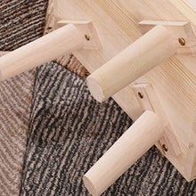 WALNUTA Comodino Camera da Letto Moderno Semplice in Legno massello, armadietto in Legno con Mini cassetti