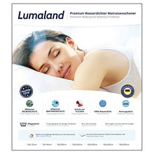 Lumaland Coprimaterasso Impermeabile Mollettone in Diverse Misure 180x200cm