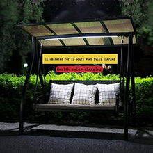 HLZY Grande aliante all'aperto con Supporto, Patio Swing con Cuscini e baldacchino, Sedia a Sdraio all'aperto Arredo Esterno all'aperto Swing Seden Benco all'aperto Portico