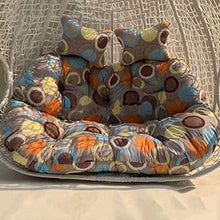 Papasan - Cuscino per sedia a dondolo con cuscino grande, per esterni, da giardino, addensare