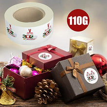 J-ouuo - Etichette adesive per etichette di Natale, quarantena, sopravvissuto
