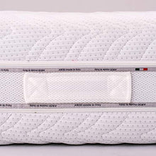 Materasso matrimoniale 170x190 cm a molle indipendenti insacchettate, 5cm di memory a 7 zone differenziate, alto 26cm, 100% Made in Italy