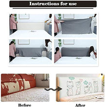 LANG ZI Fodera per Testata Letto Elastico Copri+Testata+per+Letto Copri/Copertura Testata Letto Copritestata Letto Singolo/Matrimoniale, Copertura Testata Letto Copritestata Protezione Testata.