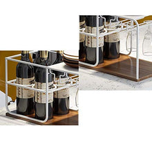 ZHJDX Portabottiglie da 4 Bottiglie Tradizionali - Completamente assemblato - Legno Certificato (Color : B)