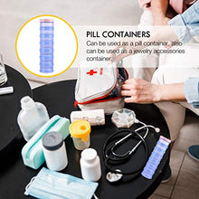 Cabilock Portapillole Settimanale Portapillole Settimanale Portapillole Settimanale a 7 Scomparti Portapillole da Viaggio Organizer Porta Vitamine per Borsa da Viaggio Tasca