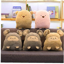 Cartoon Cuscino Coperta di Viaggio Blanketand Pillow Set Peluche Ripiene Giocattoli Animali Cuscini Coperte per Office