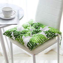 Glitzfas - Set di 4 cuscini per sedie e sedute da giardino, balcone, terrazza, 40 x 40 cm, Tela, d, Platz