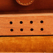 XUSHEN-HU Cedar Cigar Box Installato Quattro Portatile Sigaro Cuoio Handmade Cigar Humidors Sigar
