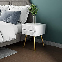 Comodini Laterale Pieno Forma Legno Semplice e Durevole e Pratico (Size : 40×41.5×59cm)