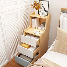 FEANG Camere da Comodino Ultra Stretto Semplice Camera da Letto Moderna Mini Piccolo scaffale Semplice Comodino Piccolo Armadio Armadio Armadio