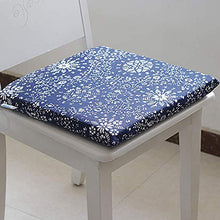 HYLX Cuscino Sedile, Cuscino Sedia, Cuscino Sgabello Rotondo, Cuscino Sedia Floreale Antiscivolo in Cotone Spesso, per Giardino, terrazza Esterna