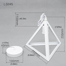 E27 Sospensione Gabbia Lampadario Metallo Retrò Lampada a Sospensione Creativo Lampadario a Soffitto(Bianco)