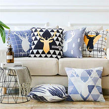 Alce Cuscino design Cuscino quadrato Cuscino quadrato decorativo Cuscino per la casa Poltrona geometrica Cuscino geometrico Cuscino vita,2#