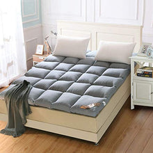 Camera da Letto Letto a Dormire Pad Giudizi Bed Leggero Materasso (Colore : Grigio, Dimensione : 200x220cm)