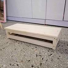 Sgabello per scale Robusto Step Stool, Piccolo in Legno Sgabello per Bambini per Vasino da Toilette e Lavandino del Bagno, Caricare 150kg Passo Sgabello (Size : 70×30×20cm)