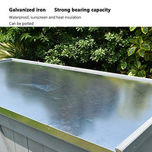 QILIN Capannone di Stoccaggio Esterno, Armadi da Giardino A 2 Ante E Armadi per Attrezzi Armadi di Stoccaggio in Legno, Ripiani Regolabili, Altezza Piedi Regolabile 3-5 Cm, 1020 × 500 × 1160 Mm