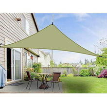 LACKINGONE - Tenda parasole resistente per giardino, cortile, tenda parasole 98% UV Block Triangle