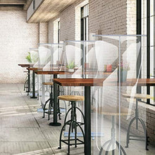 PUB Roll-up Banner Display Stand-Standing Starnuto Protettore-Schermo Sociale Protettivo Portatile
