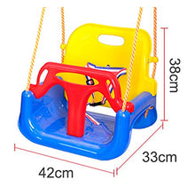 Malyituk - Altalena di sicurezza per bambini, in plastica, rimovibile, per esterni, per bambini, per interni, giochi da giardino e altalene di qualità