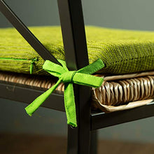 BCASE, Confezione Da 6 Cuscini Per Seduta E Sedia In Schiuma Fantasy, 40X40 Cm, Rimovibili Con Cerniera, Per Cucina, Camera Da Letto, Patio, Ecc. Verde