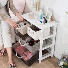 ZhuFengshop Comodino Comodino con Cassetto Comodino Laterale da Tavolo Mini Camera da Letto Comodino Side Table