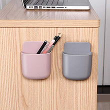 Queen.Y - Contenitore per telecomando da parete, per cucina, camera da letto, bagno, soggiorno, rosa