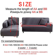 Hiseng Copertura Divano Elasticizzato Chaise Longue Copridivano Angolare Antiscivolo Copridivano Componibile per Divano a Forma di L 2 Pezzi Universale Protettore (Grigio Marrone,4 posti + 3 posti)