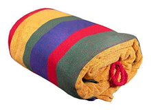 ISO TRADE Amaca da Giardino Terrazza Campeggio Colorato Cotone Max 150kg 185/82 cm 1126