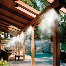 Cooling Kit Nebulizzatore 15 Metri Ad Acqua Nebulizzazione Gazebo,Ombrellone,Giardino Prolungabile Facilmente.