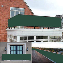 YUANBIAO Privacy Giardino 1.2x10m Durevole Telo Oscurante Balcone Anti UV per Balcone Giardino terrazza, Verde