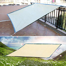 biteatey - Rete Parasole in plastica, Isolante, per Giardino, Giardino, terrazza, Colore: Giallo, 2 x 3 m