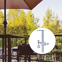 iBaste Supporto per ombrellone da balcone, per ombrelloni