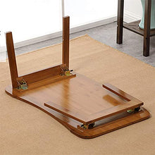 RKRLJX Computer Tavolino Regolabile Tavolino Portatile Pieghevole da Letto Portatile, Adatto per Tavolo da Colazione, per Tutti da Usare, bambù, Due Dimensioni tra Cui Scegliere (Size : 70x42x31cm)