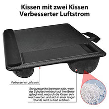 Modazon Supporto per computer portatile per letto con supporto per telefono, cuscino portatile per divano con tappetino per mouse e poggiapolsi, adatto per laptop fino a 17 pollici