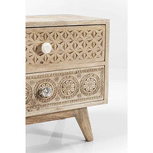 Kare Design - Comodino Puro, Beige, 46 x 35 x 50 cm