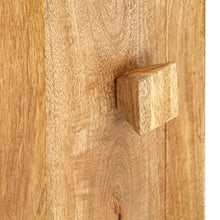 vidaXL Comodino 40x30x50 cm in Legno Massello di Mango