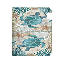 Copertura magnetica per cassetta delle lettere con tartaruga marina, decorazione per la casa, dimensioni standard, 53,3 x 45,7 cm