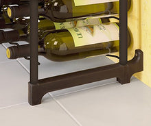 Metaltec Barbera, Portabottiglie per 50 Bottiglie di Vino