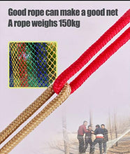 DaMi Rete di Sicurezza per Bambini Bianca Rete di Sicurezza per Recinzione Rete per Arrampicata Tessuta Corda per Camion Rete di Rimorchio per Camion Maglia 10cm (Size : 2x4m(6.6x13.2ft))