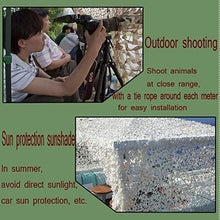 AWCPP Camo Netting Shading Net Army Net Camo Net | Flower Air Defense Flower Square Square Square Shade Network | per il Parasole da Parasole Camping,1,5 * 4M.