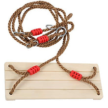 YOPOTIKA - Altalena da appendere in legno, per esterni, interni, giardino, cortile, per adulti e bambini