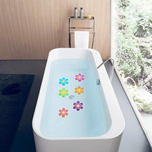 TOPBATHY 10pcs Adesivi Antiscivolo per Bagno Adesivi Colorati per autoadesivi di Sicurezza per autoadesivi per Pavimenti Doccia