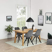 Amazon Brand - Movian Arendsee - Set da 2 sedie sala da pranzo, 55 x 48,5 x 85 cm, grigio