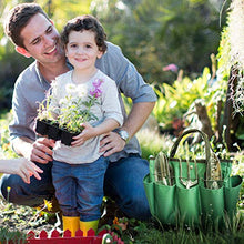 Namvo Set di Attrezzi da Giardino, Borsa da Giardino con Tasche Multiple per Kit di Attrezzi da Giardinaggio, Borsa da Giardino (Verde nerastro)