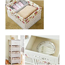 Comodino GCX- comodino moderno in legno massello con forte capacità di cuscinetto per camera da letto, studio, ecc moda, Legno, 36×28×42cm